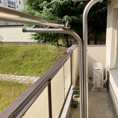 物干し竿、物干し台セットの画像