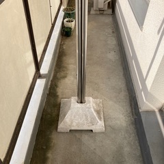 物干し竿、物干し台セットの画像