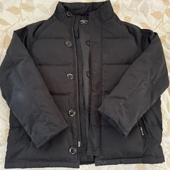 【COMME CA ISM】　女の子 ダウンコート 150 黒