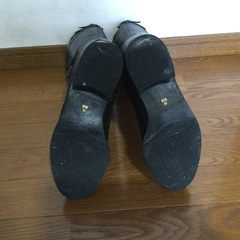 ブーツ　サイズS    黒　長さ　約39cmの画像