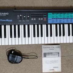 CASIOキーボード　Casiotone　CA-100A　説明書有