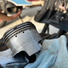 400バブ エンジン オーバーホールベースの画像