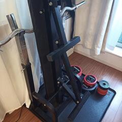 ★トレーニングベンチ★バーベルセット