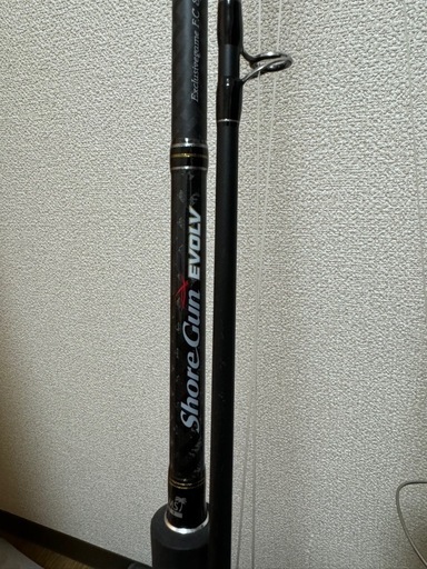 釣り竿　ショアガンエボルブ103XH BL