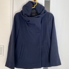 ZARA BASIC レディースジャケット　アウター　
ネイビー　M