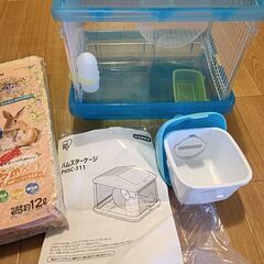 ハムスターゲージ＆小動物やわらかベットの画像