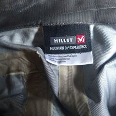 MILLETのゴアテックス　パンツ　フランスの有名アウトドア用品メーカーの画像