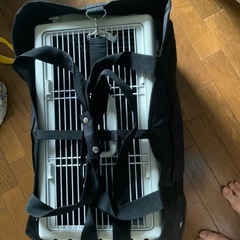 【値下げ交渉します】バック付きペットゲージの画像