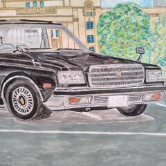 カーイラストの画像