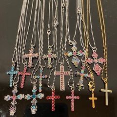 【お話し中】新品　1個50円‼︎ネックレス十字架モチーフ