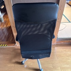 山善(YAMAZEN) オフィスチェア サイバーコム ハイバックパソコンチェア ブラックの画像