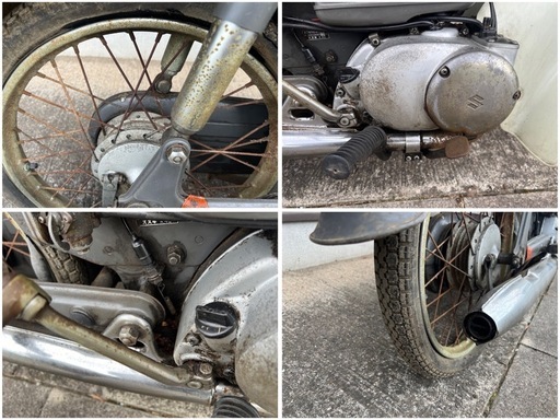 【GO-313】SUZUKI スズキ K40 70cc 希少 レトロ 当時物 バーディー U70