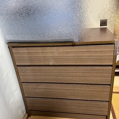 【差し上げます】昭和レトロタンス　箪笥　リメイク　DIYに