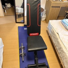 インクラインベンチシート　ダンベル　筋トレ　トレーニングマット