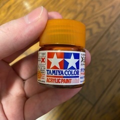 タミヤカラー X-26 クリヤーオレンジ アクリル塗料ミニ
