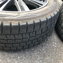 【美品】17インチスタッドレス 114.3 5穴　の画像