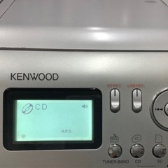 ケンウッド CLX-30 CDプレーヤー/パーソナルオーディオシステム   リサイクルショップ宮崎屋　佐土原店　25.5.29Fの画像