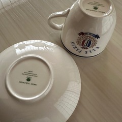 未使用品　ELLE PARIS カップ&ソーサー2客セットの画像