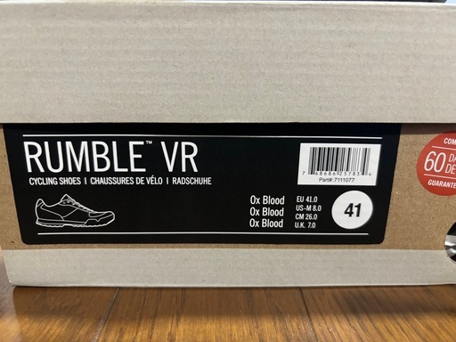41サイズ  (25.5)GIRO  RUMBLE VR