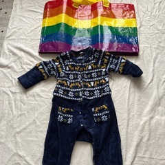 80 冬用ロンパース