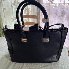 未使用品　DURAS ファー付き2wayショルダーバッグの画像