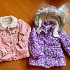 H&M / OSHKOSH女の子用ジャケット90cm-