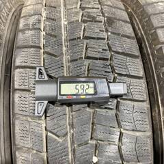 【青森発】195/65R15 91Q DUNLOP WINTERMAXX WM02 2019年製 4本セット 【G0336】の画像