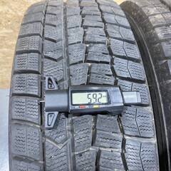 【青森発】195/65R15 91Q DUNLOP WINTERMAXX WM02 2019年製 4本セット 【G0336】の画像