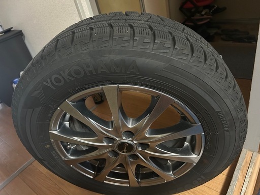 タイヤ、ホイール 195/65/15 PCD100 Yokohama