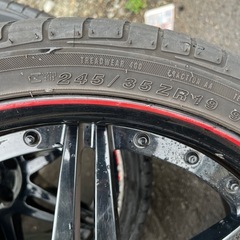19インチ鍛造アルミ4本【ブレンボ対応】の画像