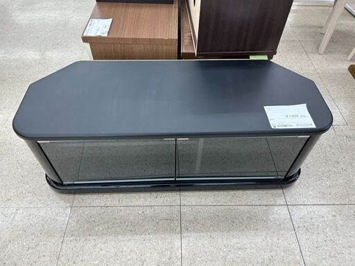 ★ジモティ割あり★  テレビ台 黒 H40.7×D40.5×W110.5 クリーニング済み TJ9419