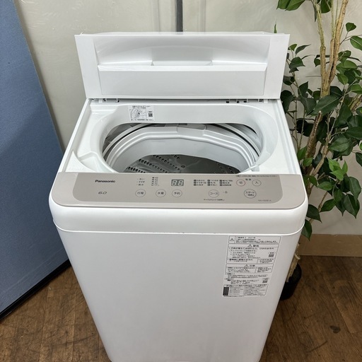 I681 ? ジモティー限定特別価格！ 2021年製の高年式♪ Panasonic 洗濯機 （6.0㎏） ⭐ 動作確認済 ⭐ クリーニ