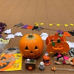 ハロウィンのデコレーション