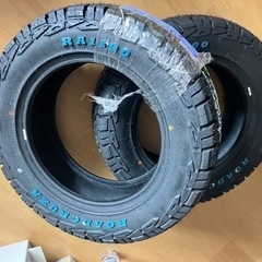 マッドタイヤ　15インチ　ホワイトレター　A/T　205/65/...