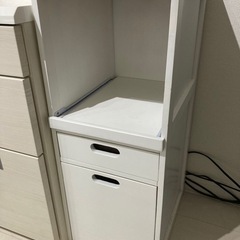 炊飯器収納　キッチンワゴン