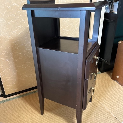 電話台 サイド家具【中古】hikari製