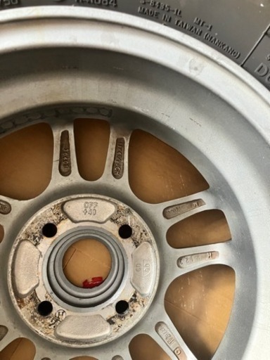 マッドタイヤ　ワンパク　ホワイトレター　13インチ　145/80/13  タイヤ　ホイール　セット　4本　
