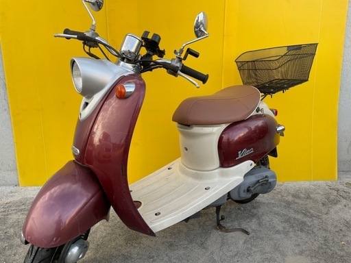 セル始動‼️低走行⭐️ビーノ クラシック⭐️かわいい‼️大人気⭐️2stモデルで速い‼️バッテリー新品⭐️原付　スクーター　50cc