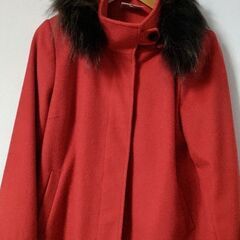 ファー付きコート　エマジェイムス