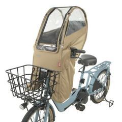 自転車  前用　チャイルドシート　子ども用　レインカバー