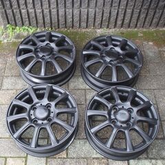引取り者きまりました。！！　１３インチ、アルミホイール、４本セッ...