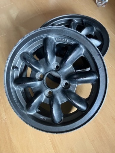 アルミホイール4本　パナスポーツ　フォーミュラワン13インチ　5J +33程度　4H 100