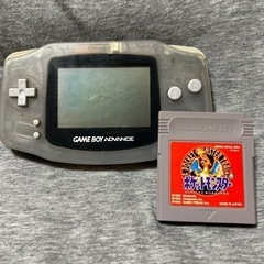 【動作確認済】ゲームボーイアドバンス ミルキーブルー ポケットモ...