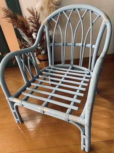 ラタン　椅子