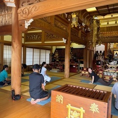 【タイアップヨガ】蓮久寺×SWOOSH CLUB(初心者向けヨガ)の画像