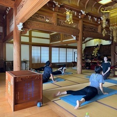 【タイアップヨガ】蓮久寺×SWOOSH CLUB(初心者向けヨガ)の画像