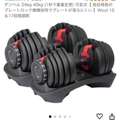 可変式ダンベルの画像