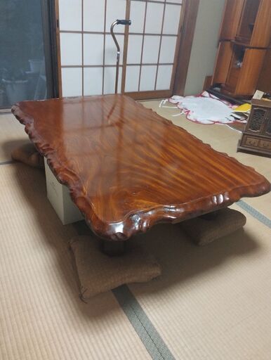 本木製　ローテーブル