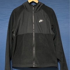Nike フリースジャケット M 黒　ナイキ　NIKE