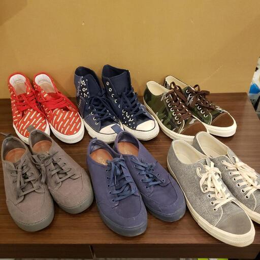 TOMS（トムズ）CONVERSE（コンバース）Champion（チャンピオン）メンズシューズ 26.5cm 6足まとめてセット